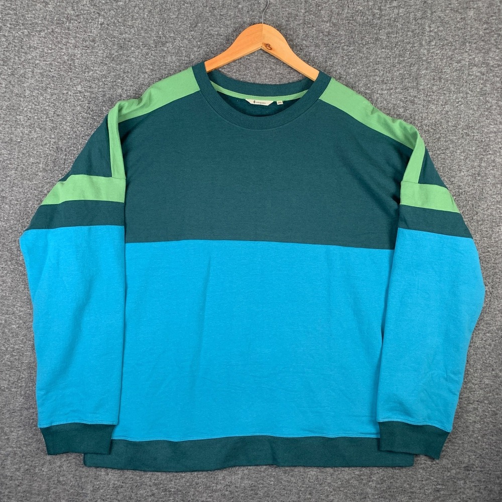 Cotopaxi Sweatshirt Men XL Fleece Lined Bandera Outdoors Hiking Crewneck
